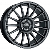 OZ Superturismo LM 9.5x19 5*112 ET21 DIA66.6 Matt Graphite Silver Lettering Литой