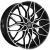 Khomen KHW 1813 7x18 5*108 ET33 DIA60.1 Black-FP Литой