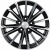 Khomen KHW 1611 6.5x16 5*110 ET45 DIA67.1 Black-FP Литой Khomen KHW 1611 6.5x16 5*110 ET45 DIA67.1 Black-FP Литой