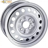 Trebl 8114 P 6x15 4*100 ET48 DIA54.1 Silver Штампованный