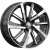 K&K KC1111 7x18 5*114.3 ET38 DIA67.1 Алмаз черный Литой