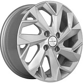 Khomen KHW 1402 5.5x14 4*100 ET45 DIA56.1 F-Silver Литой