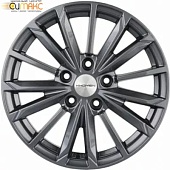 Khomen KHW 1611 6.5x16 5*108 ET50 DIA63.3 Gray Литой